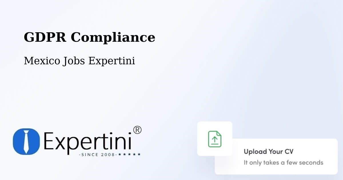 EU GDPR Compliance Statement – Tulancingo De Bravo - Mexico Jobs Expertini